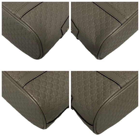 GUCCI Micro Guccissima Gray Leather - Handbag 903-080125 - Picture 6 of 14